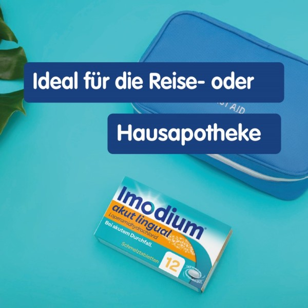 IMODIUM akut lingual Schmelztabletten