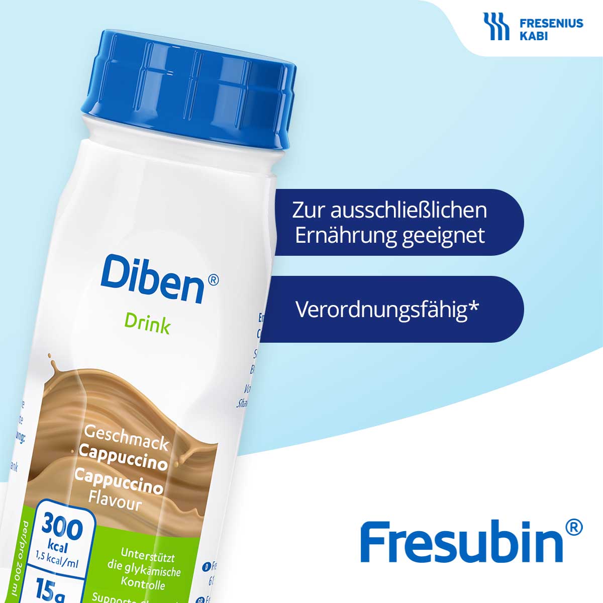 DIBEN DRINK Vanille 1.5 kcal/ml Trinkflasche Trinknahrung