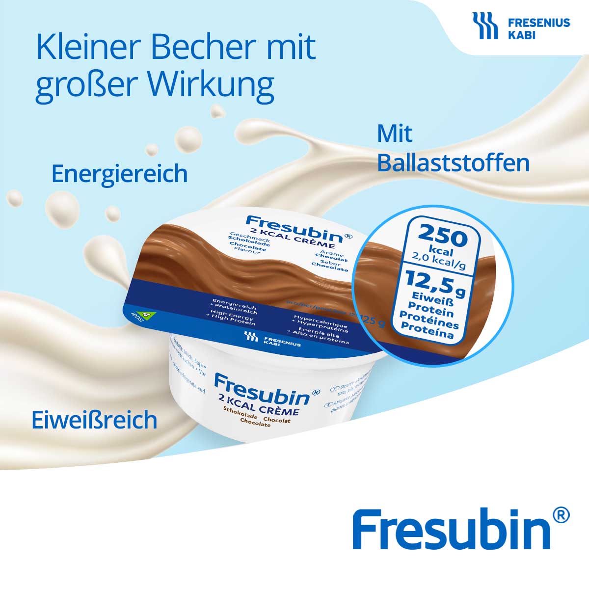 FRESUBIN 2 kcal Creme Mischkarton im Becher