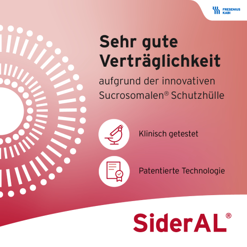 SiderAL® Eisen Forte 30mg Zitrus bei erhöhtem Eisenbedarf