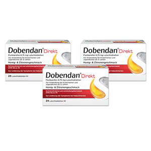 DOBENDAN Direkt Flurbiprofen 8,75 mg Lutschtabl. (3x 24St)