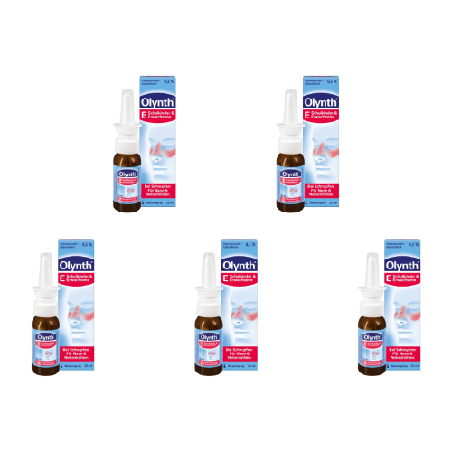 OLYNTH 0,1% für Erwachsene Nasendosierspray (5x15ml)