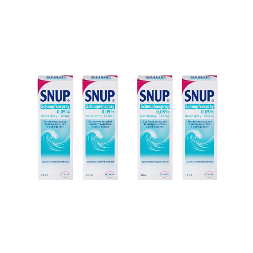SNUP Schnupfenspray 0,05% Nasenspray (4x10 ml)