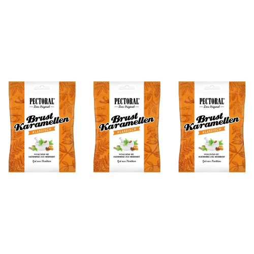 PECTORAL Brustkaramellen Btl. (3x75 g)