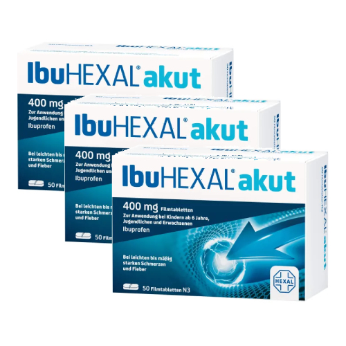 IBUHEXAL akut 400 Filmtabletten (3x 50St)
