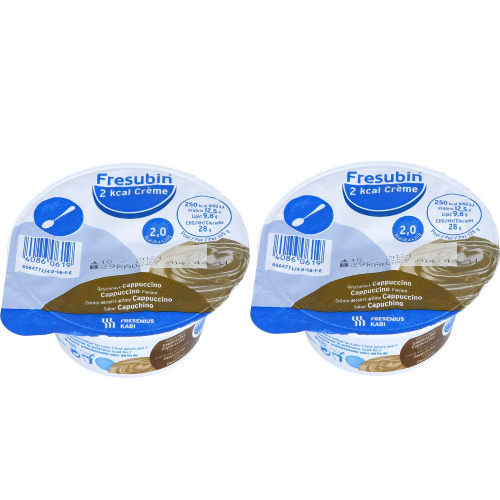 FRESUBIN 2 kcal Creme Cappuccino im Becher Set (2x4St)
