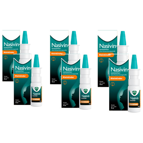 WICK Nasivin Nasenspray oK Kleinkinder 0,25 mg/ml