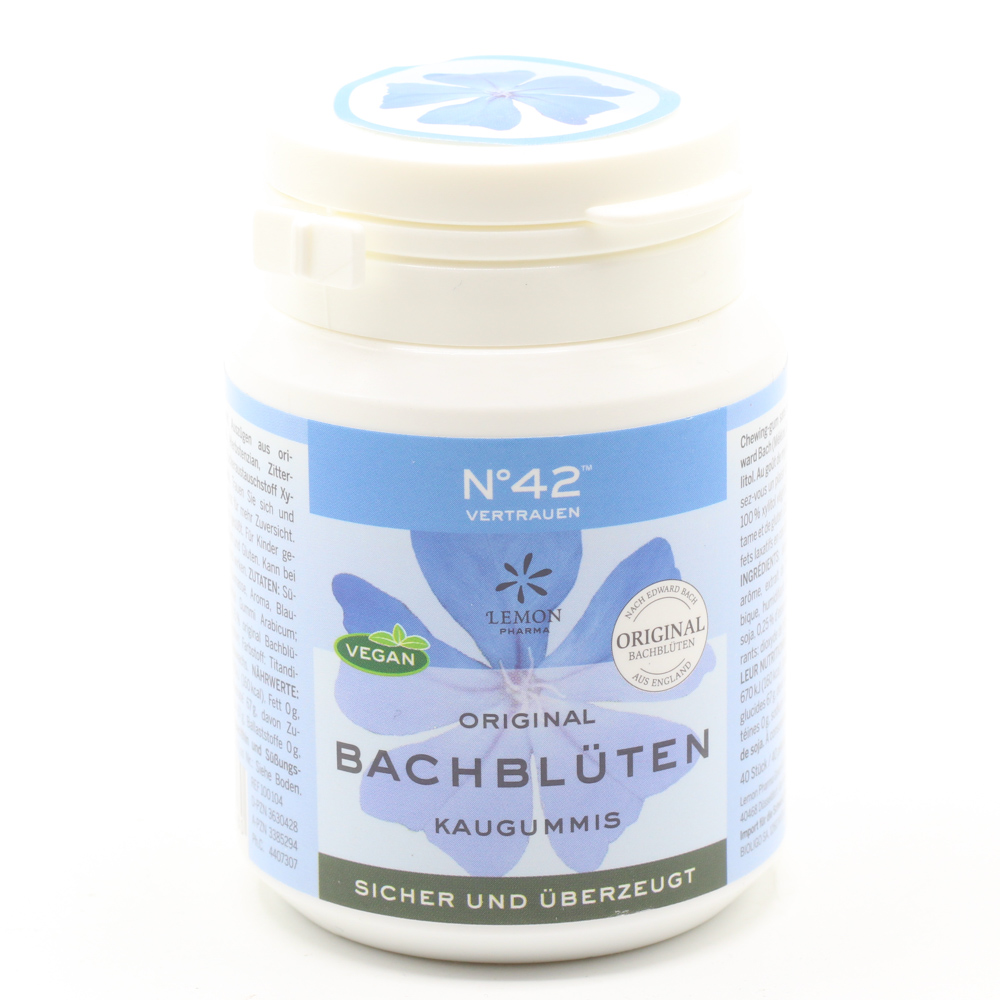 SELBSTVERTRAUEN Kaugummi nach Dr.Bach