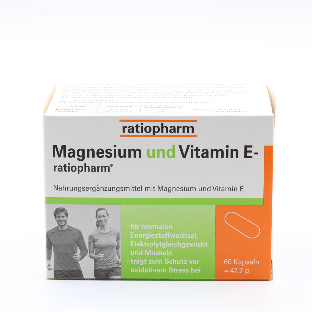 MAGNESIUM UND VITAMIN E-ratiopharm Kapseln