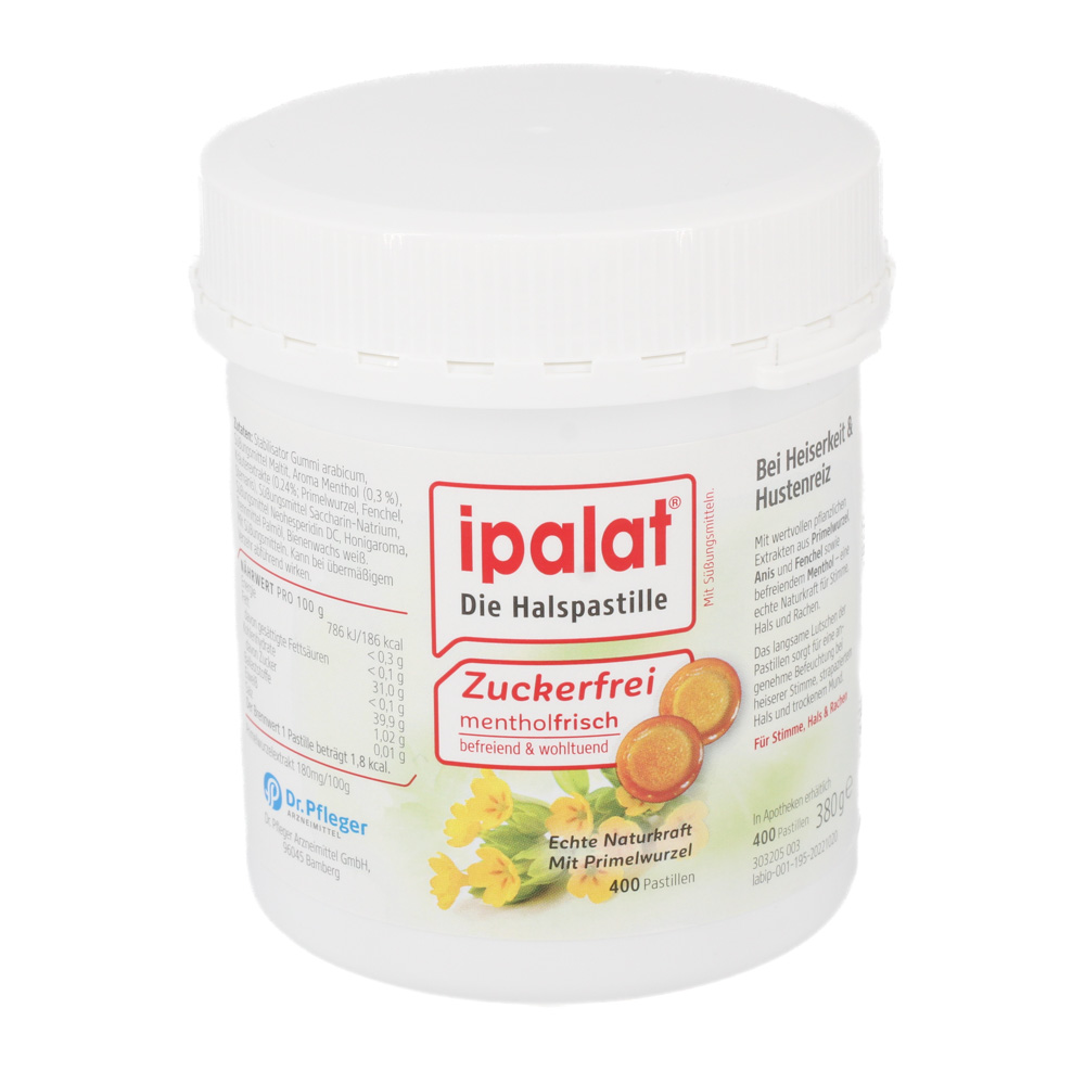 IPALAT Halspastillen zuckerfrei