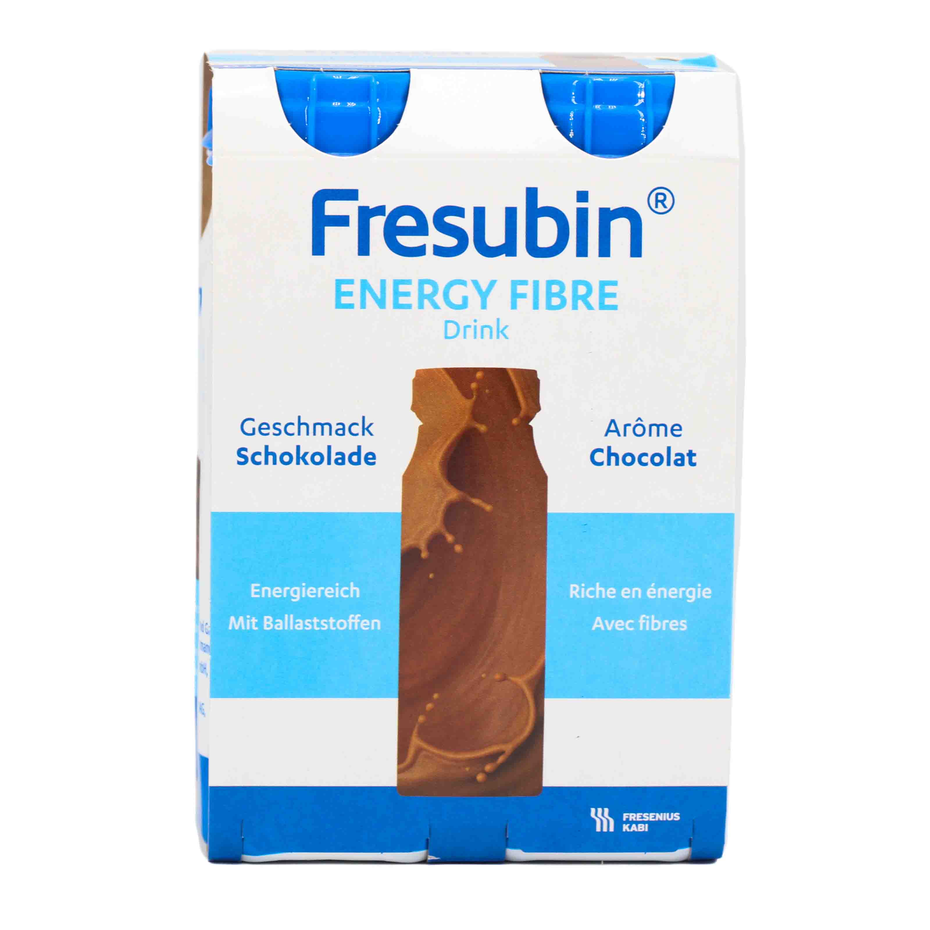 FRESUBIN ENERGY Fibre DRINK Schokolade Trinkflasche Trinknahrung