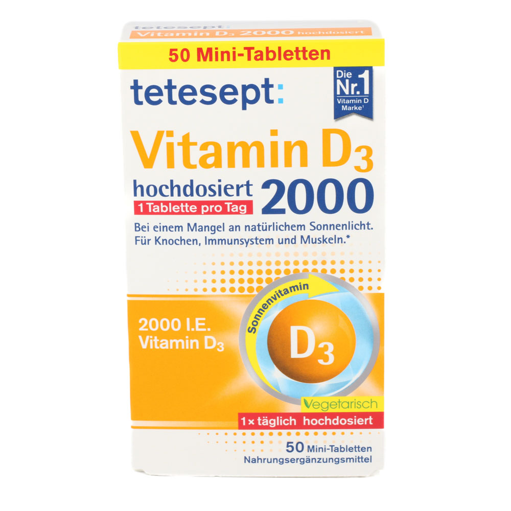 TETESEPT Vitamin D3 2.000 Filmtabletten