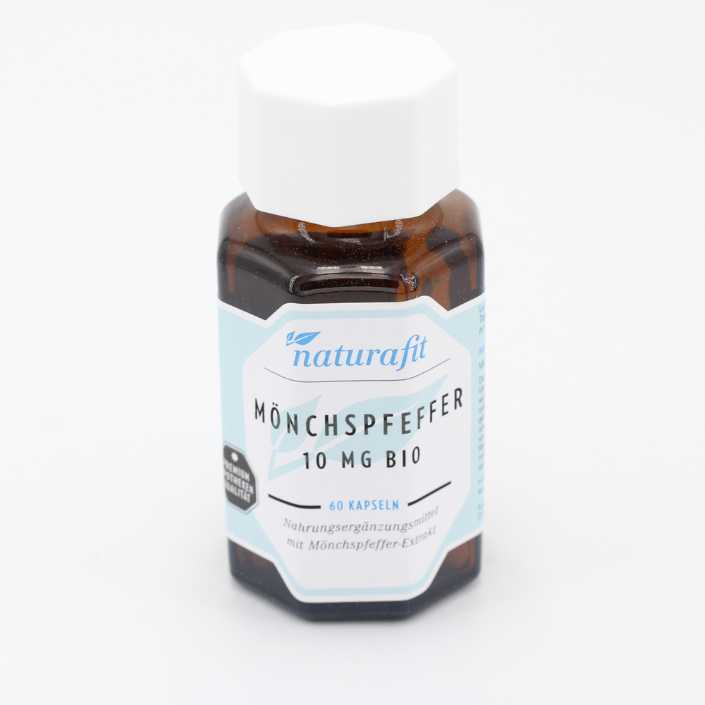 NATURAFIT Mönchspfeffer 10 mg Bio Kapseln