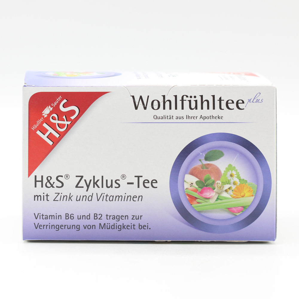 H&S Zyklus-Tee mit Zink und Vitaminen Filterbeutel