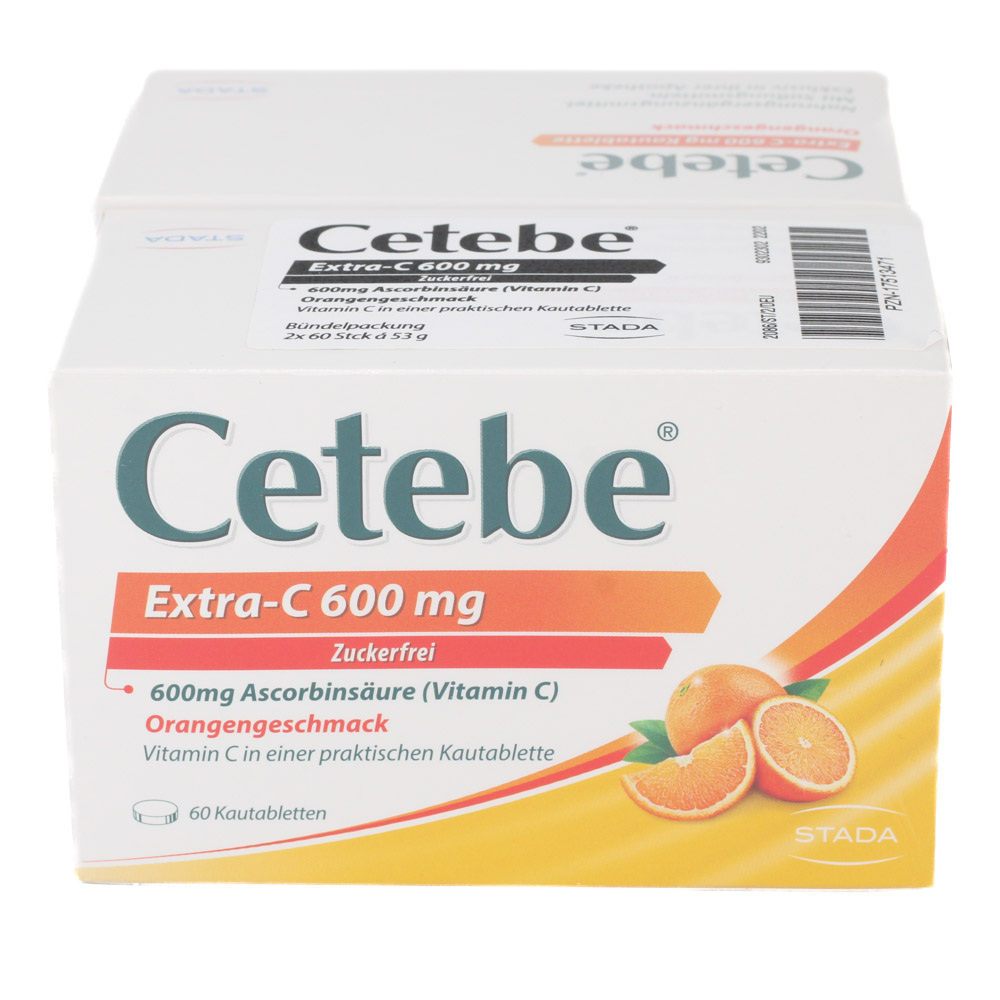 CETEBE Extra-C 600 mg Kautabletten