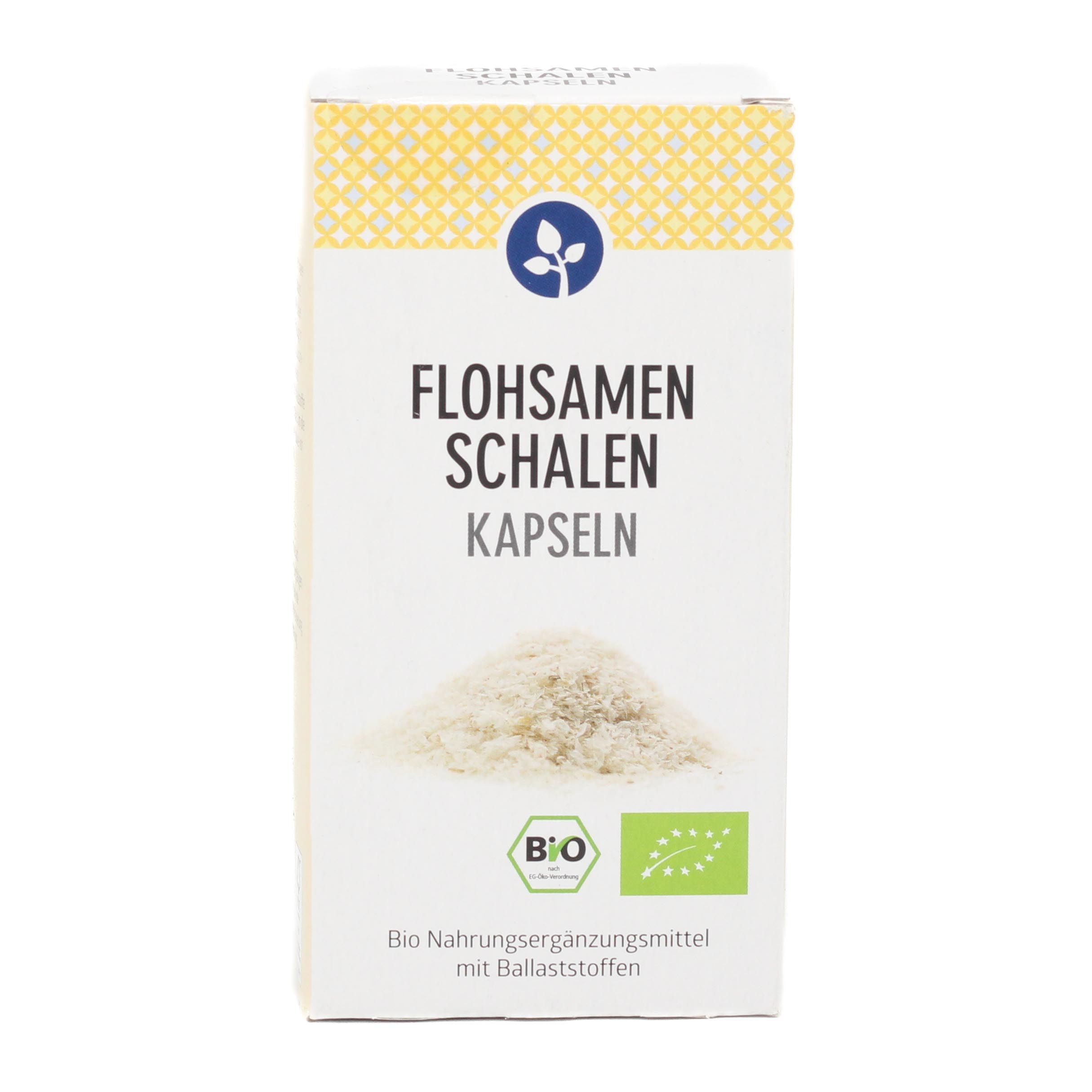 FLOHSAMENSCHALEN 500 mg Bio Kapseln