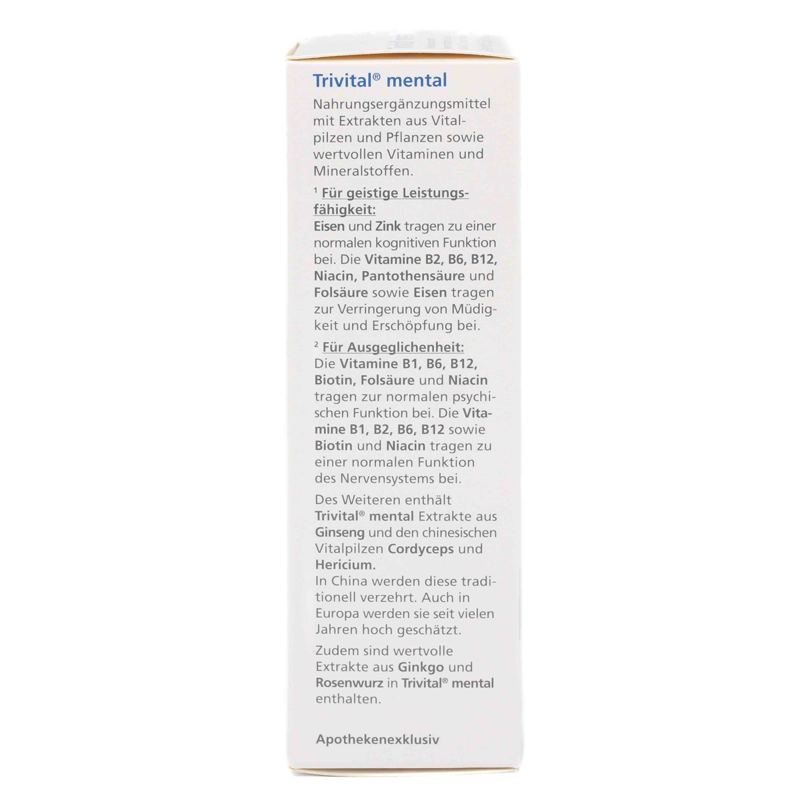 TRIVITAL mental Kapseln