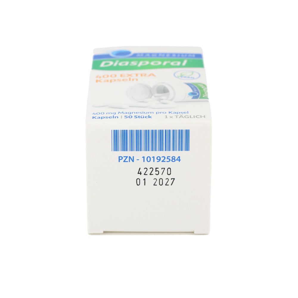 MAGNESIUM DIASPORAL 400 Extra Kapseln
