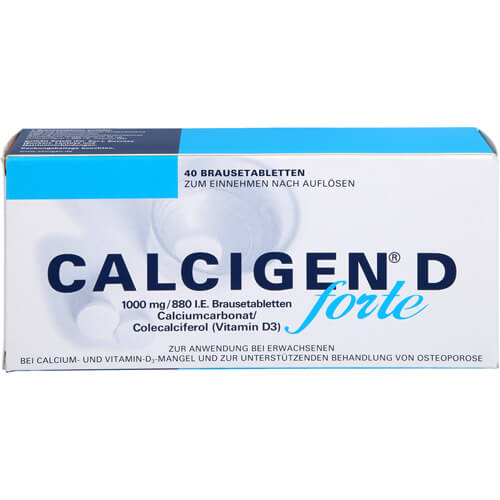 CALCIGEN D forte 1000 mg/880 I.E. Brausetabletten