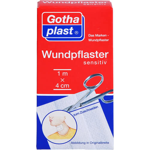 GOTHAPLAST Wundpfl.sensitiv 4 cmx1 m geschnitten