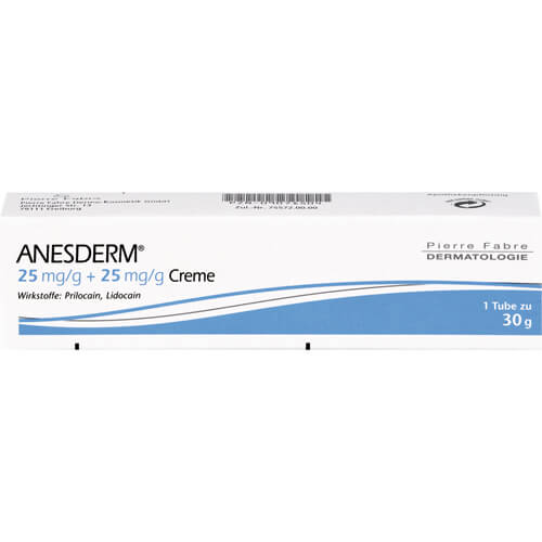 ANESDERM 25 mg/g + 25 mg/g Creme