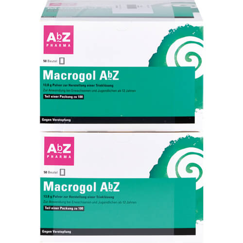 MACROGOL AbZ Plv.z.Her.e.Lsg.z.Einnehmen