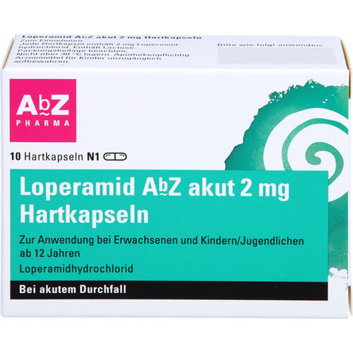 LOPERAMID AbZ akut 2 mg Hartkapseln