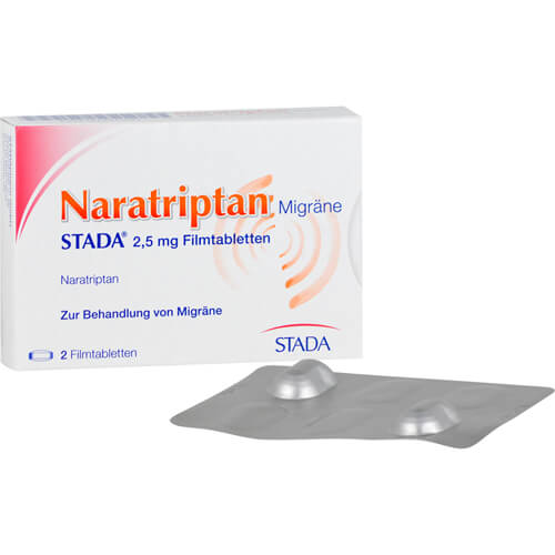 NARATRIPTAN Migräne STADA 2,5 mg Filmtabletten