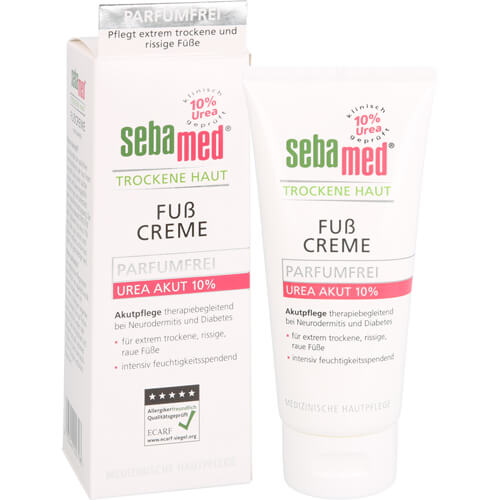 SEBAMED Trockene Haut Fußcreme Urea10% parfümfrei