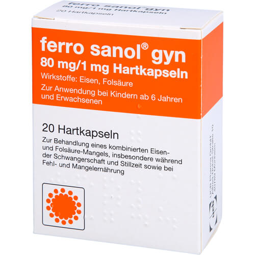FERRO SANOL gyn Hartkaps.m.msr.überz.Pellets