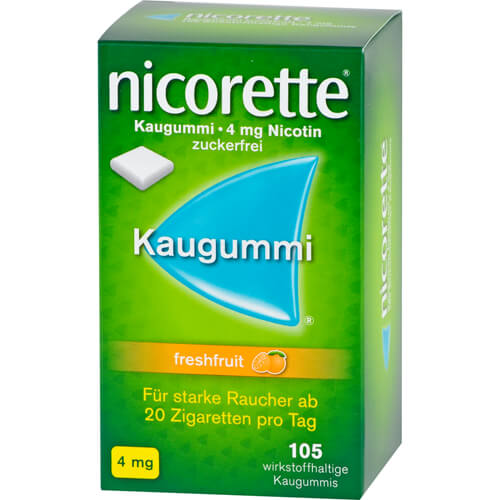 NICORETTE Kaugummi 4 mg freshfruit