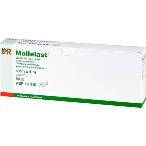 MOLLELAST Binden 4 cmx4 m weiß