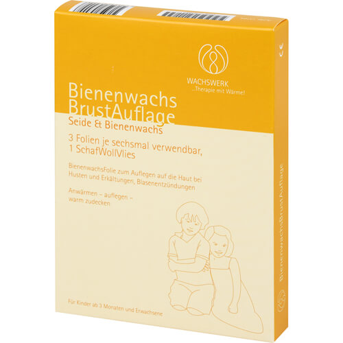 BIENENWACHS BRUSTAUFLAGE Scha/Woll/Vlies