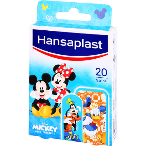 HANSAPLAST Kinder Pflasterstrips Mickey & Friends