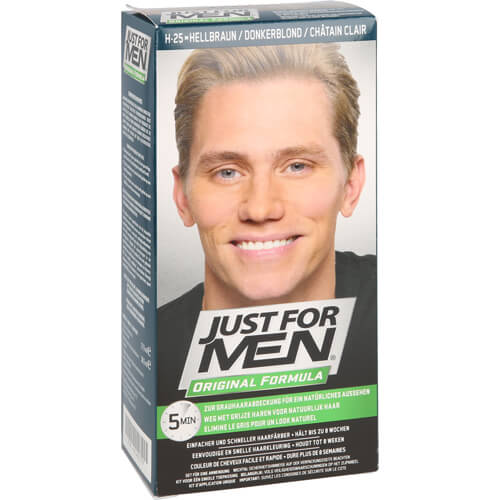 JUST for men Tönungsshampoo hellbraun