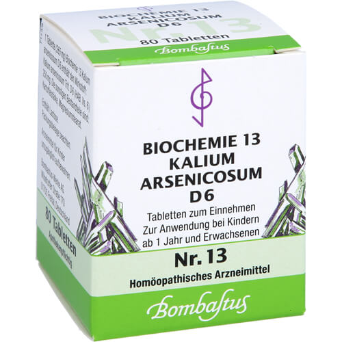 BIOCHEMIE 13 Kalium arsenicosum D 6 Tabletten