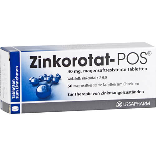 ZINKOROTAT POS magensaftresistente Tabletten