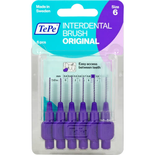 TEPE Interdentalbürste 1,1mm lila