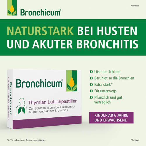 BRONCHICUM Thymian Lutschpastillen
