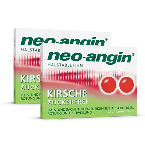 NEO-ANGIN Halstabletten Kirsche Doppelpackung (2x 24St)