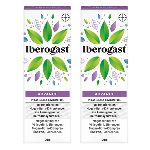 IBEROGAST ADVANCE Flüssigkeit zum Einnehmen Doppelpackung (2x 100ml)