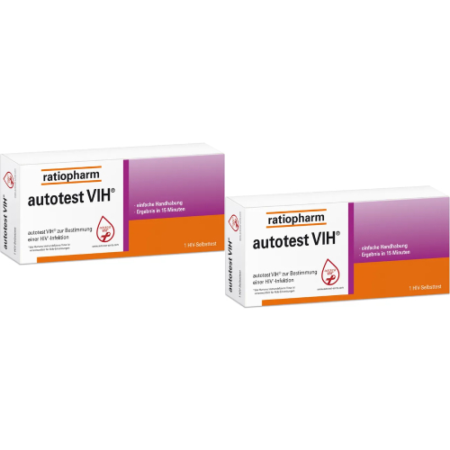 AUTOTEST VIH HIV-Selbsttest ratiopharm (2x1 St)