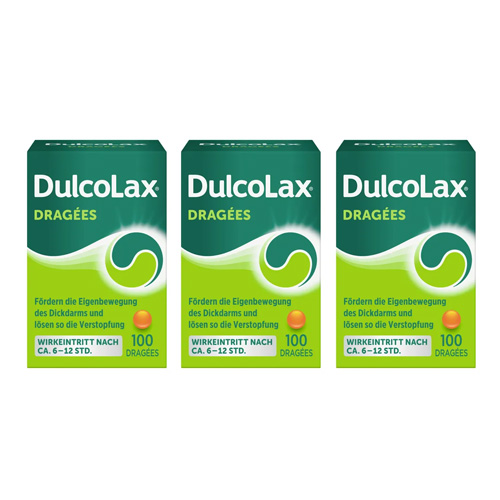 DULCOLAX Dragees magensaftresistente Tabletten Dose (3x 100St)