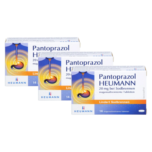 PANTOPRAZOL Heumann 20 mg b.Sodbrennen msr.Tabl. (3x14St)