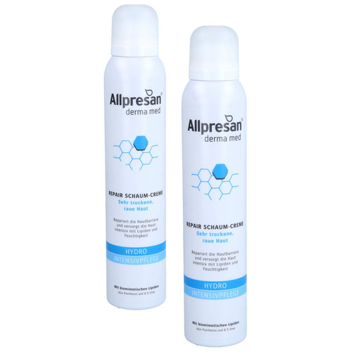ALLPRESAN derma med HYDRO INTENSIVPFLEGE Schaum-Cr Set