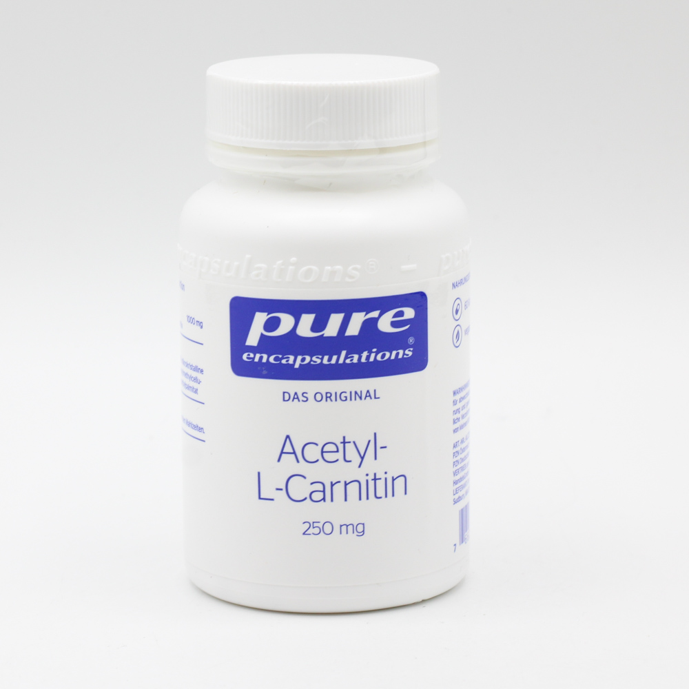 PURE ENCAPSULATIONS Acetyl L Carnitin 250mg Kaps.