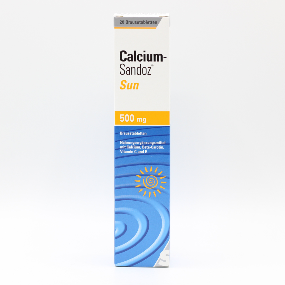 CALCIUM SANDOZ Sun Brausetabletten (4x 20St)