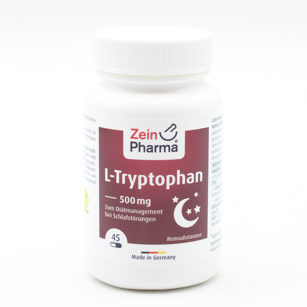 L-TRYPTOPHAN 500 mg aus Fermentation Kapseln