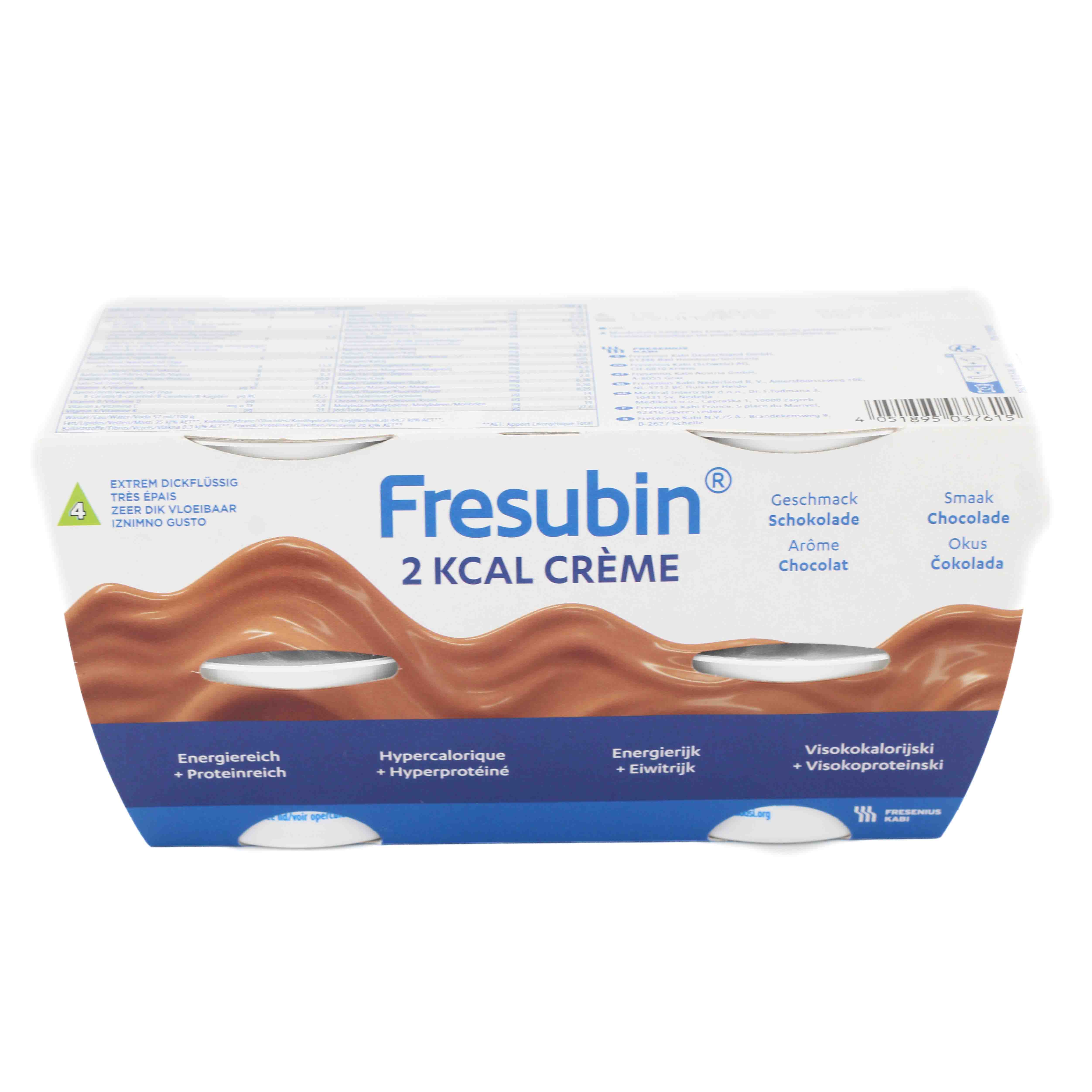 FRESUBIN 2 kcal Creme Schokolade im Becher Set (2x4St)