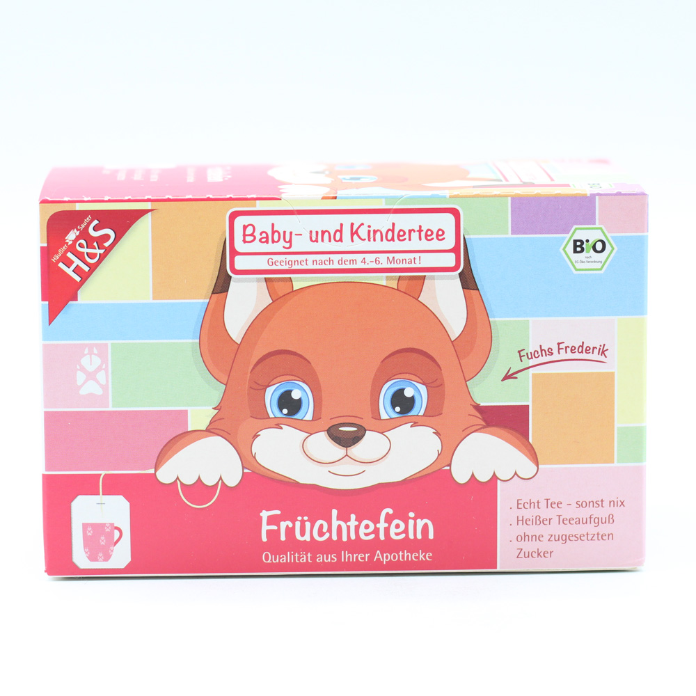 H&S Bio Baby- u.Kindertee Früchtefein Filterbeutel